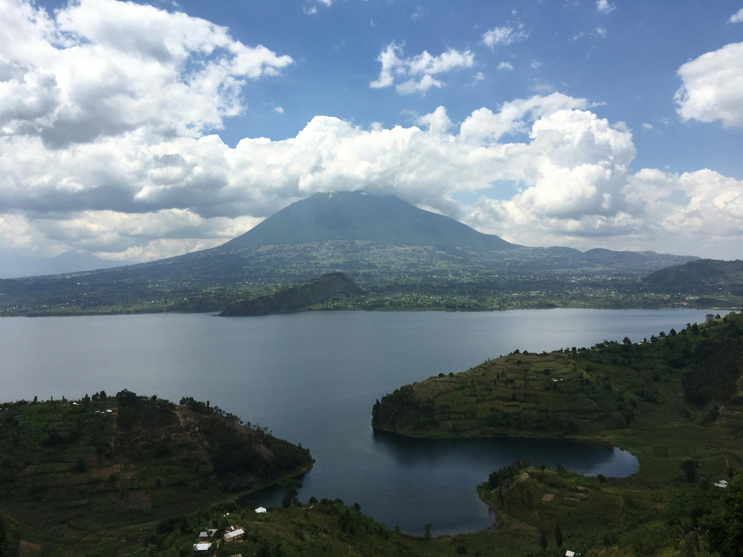 Landscape with a Mountain, Lake, and Clouds